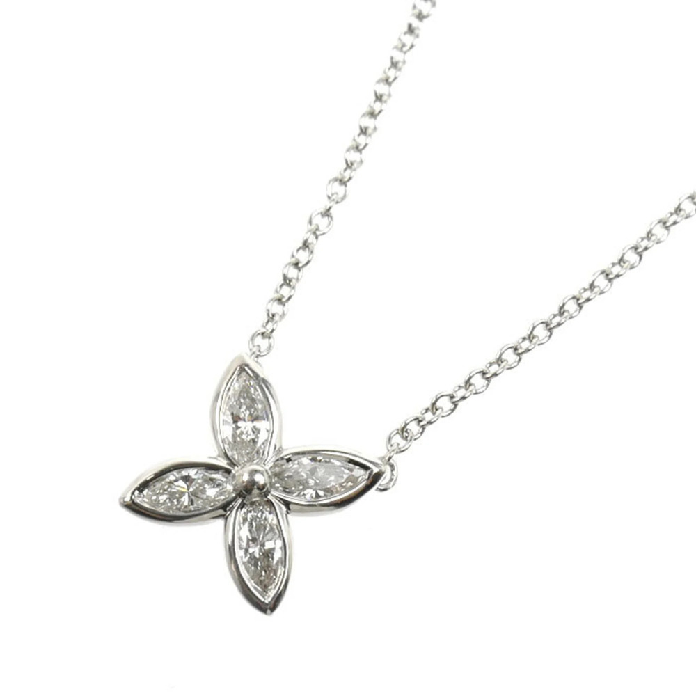 TIFFANY & CO. Silver Diamond Necklace